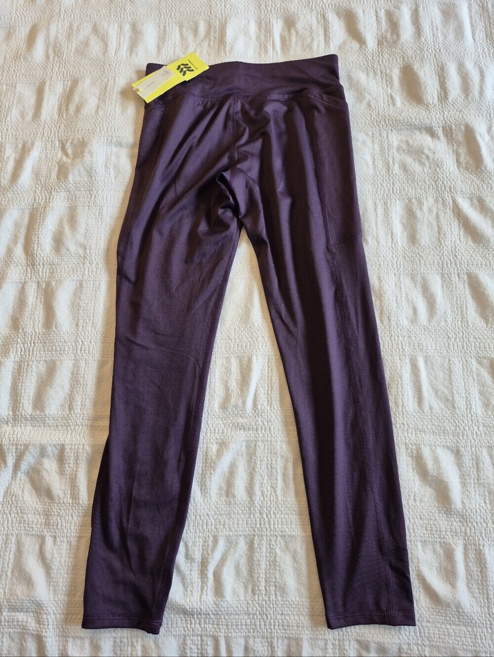 All in Motion girls size 10/22 purpke leggings, NWT